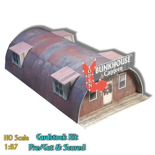 Scale building quonset - building,