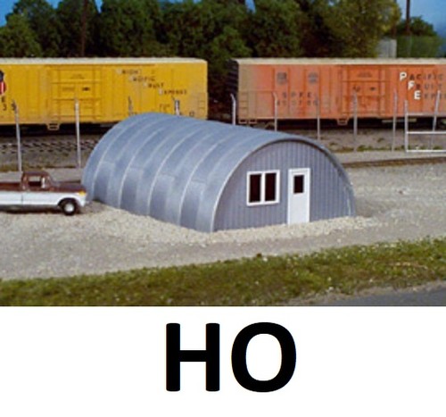Scale quonset hut - scale,